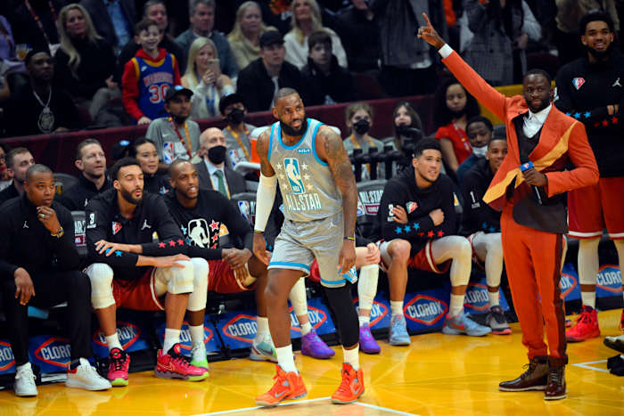 lebron james draymond green 2022